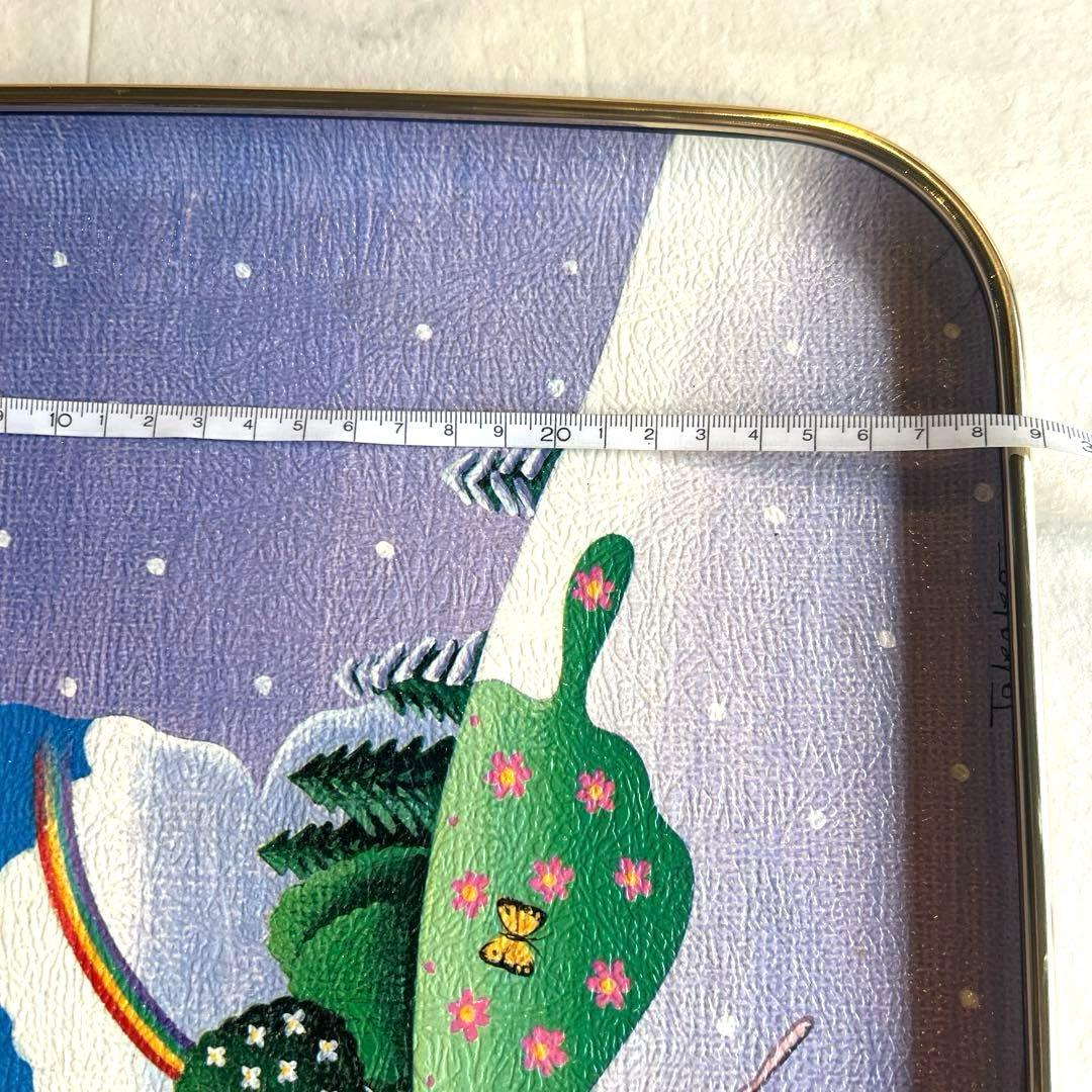 【ヴィンテージ】妖精×蝶 フェアリートレー サイン入 USA