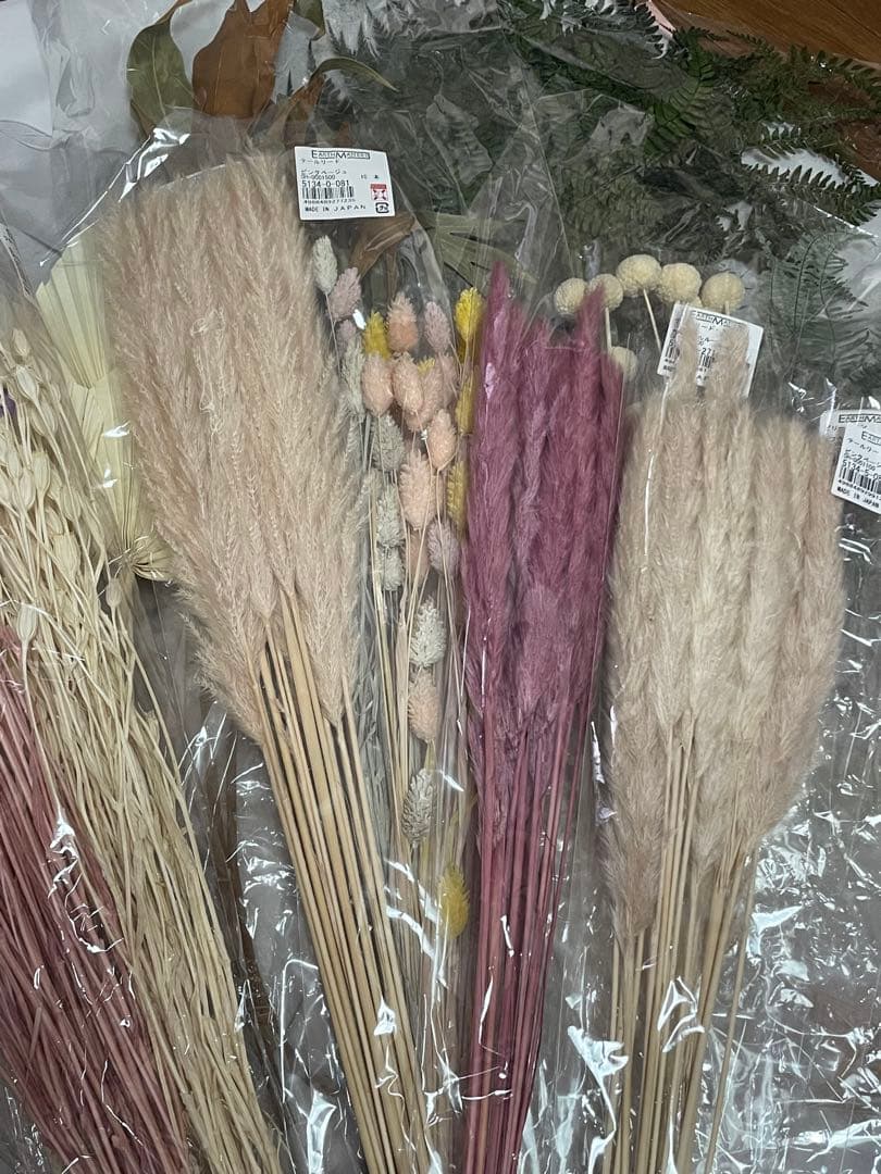 プリザーブドフラワー　花材ドライフラワーアレンジメント