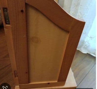 木製 3面鏡 ドレッサー　大きめ　高さ50㌢程　カントリーナチュラル