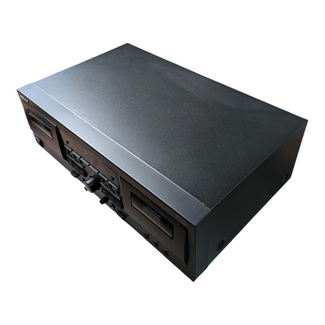 TEAC カセットデッキ ダブルオートリバース ブラック W-890R-B
