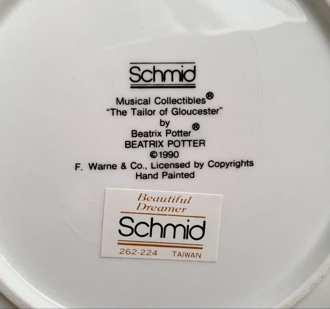 グロースターの仕立て屋 ティーカップオルゴール 紳士ねずみ ピーターラビット