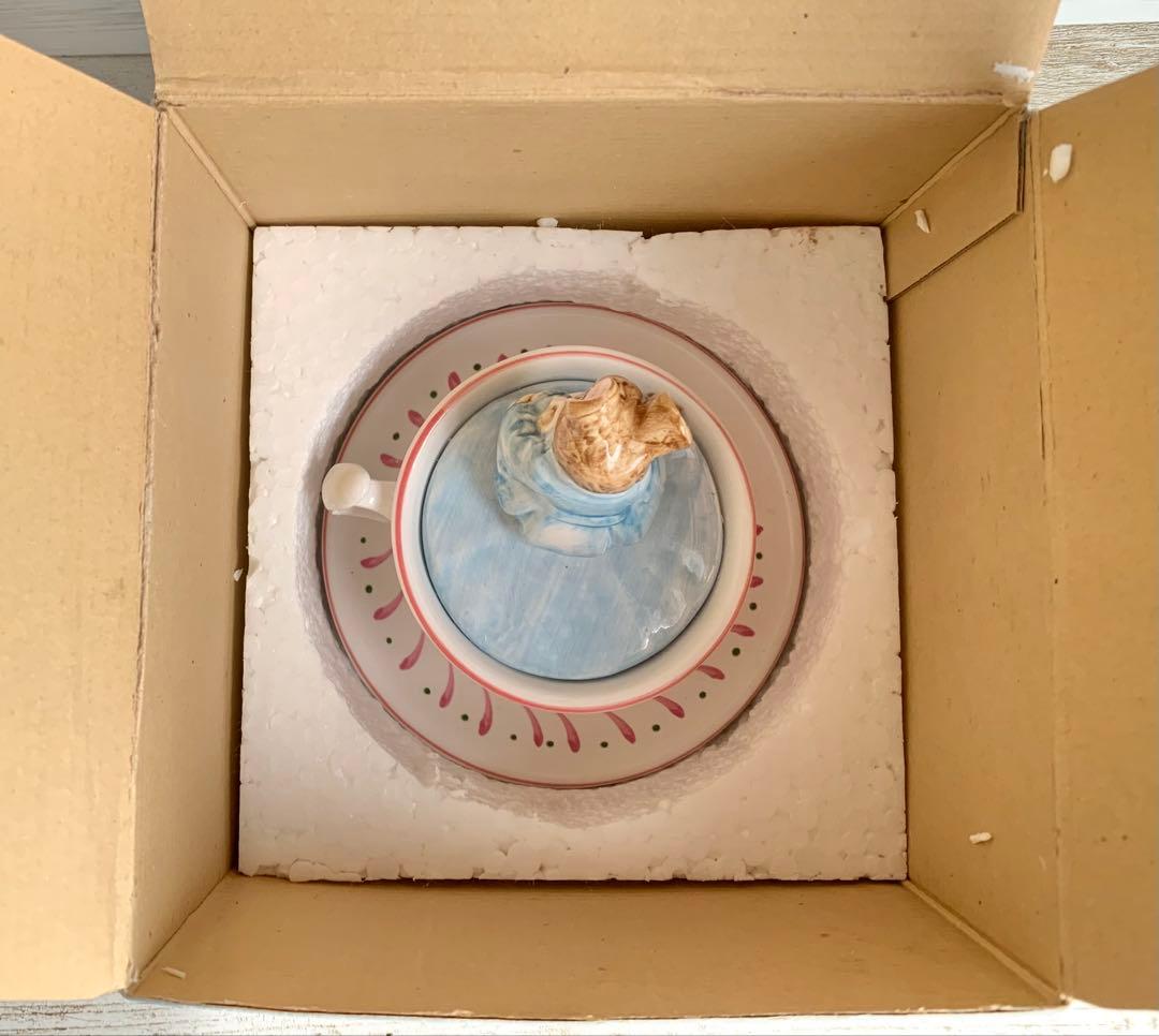 グロースターの仕立て屋 ティーカップオルゴール 紳士ねずみ ピーターラビット