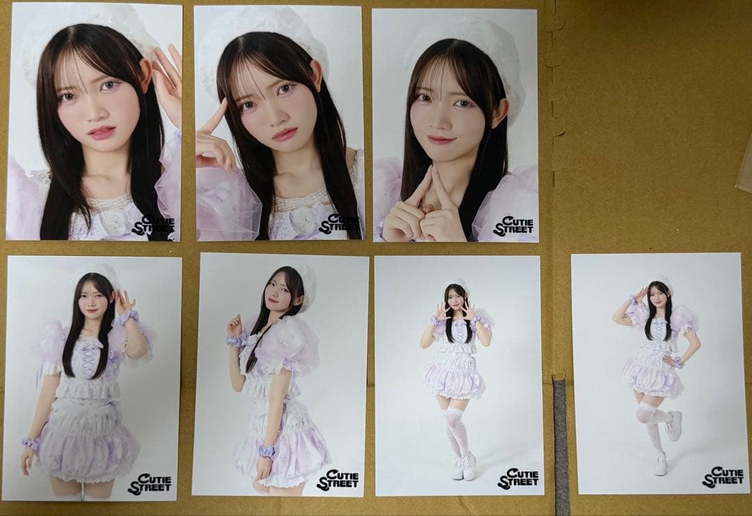 ヒ*す様 トクポ マカロン 生写真 全メンバーコンプ きゅーすと CUTIE S