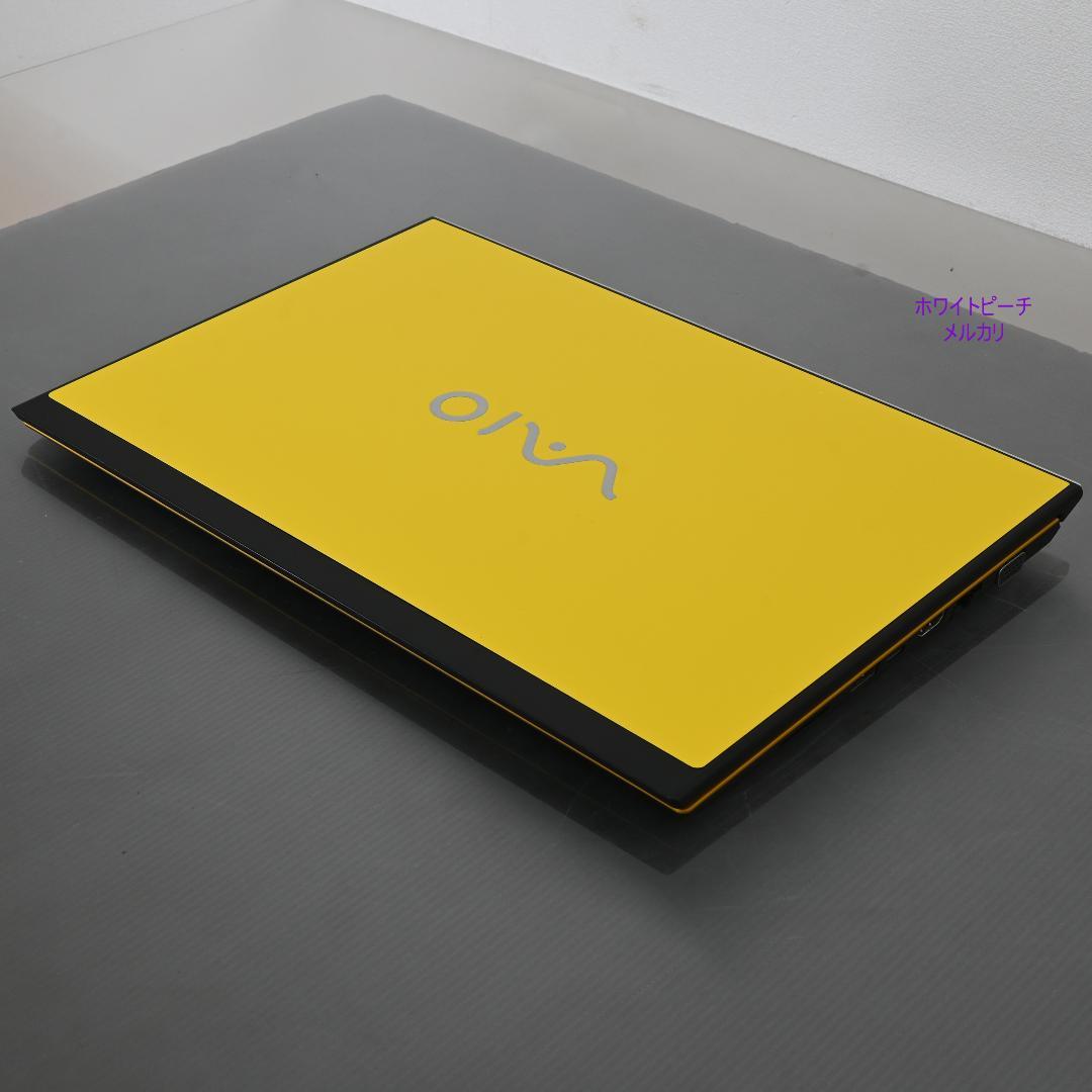 vaio pro PK 第10世代 i3 8G 256GB 黄黒 2021