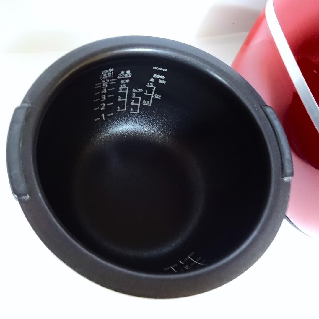 TIGER JPC-A101 赤 5.5合 炊飯器 圧力IH炊飯ジャー 炊きたて
