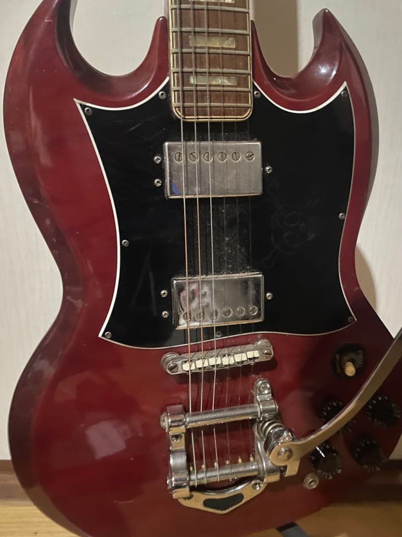 【希少】TEISCO ビザールギター SGタイプ