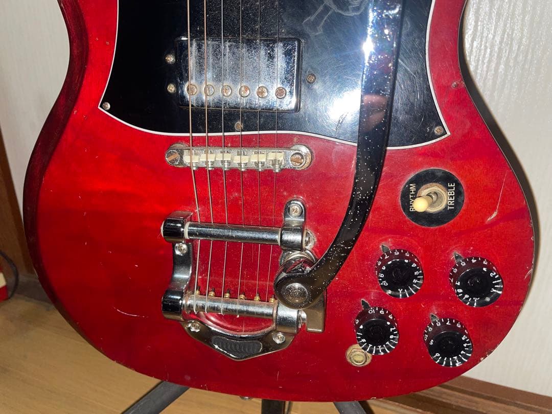 【希少】TEISCO ビザールギター SGタイプ