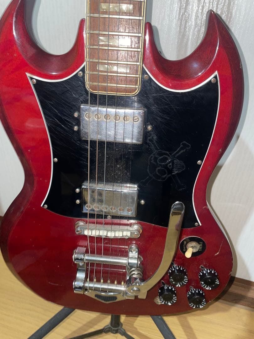 【希少】TEISCO ビザールギター SGタイプ