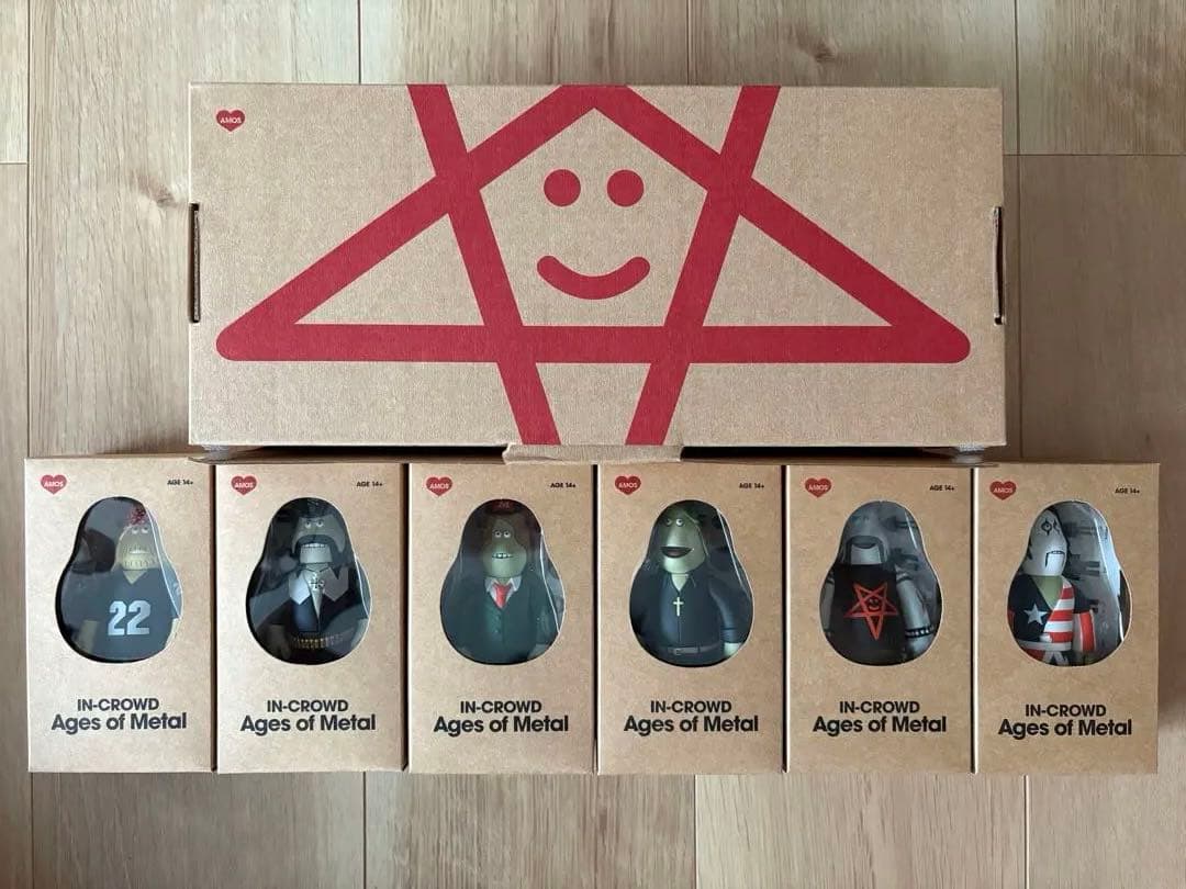 【新品未開封】AMOS TOY Ages of l （6体セット）