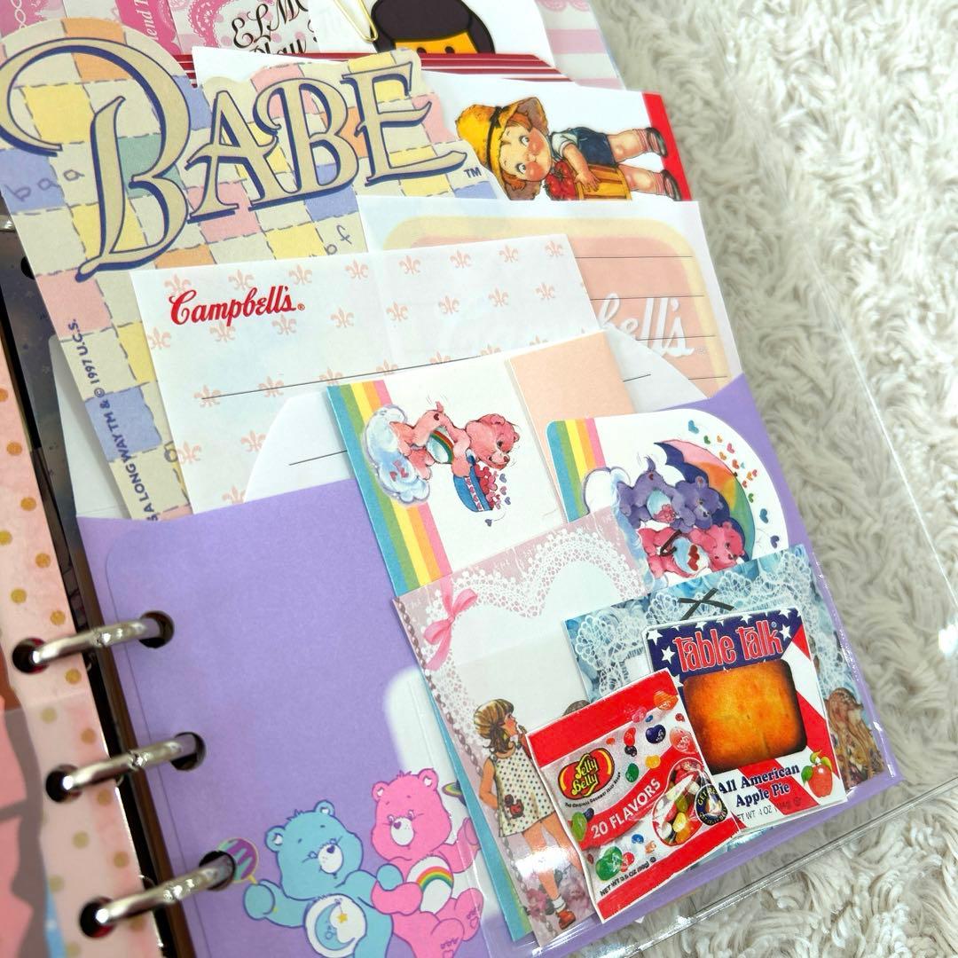 1045 おすそ分けファイル　A5クリアバインダー おもちゃ箱『特大号』