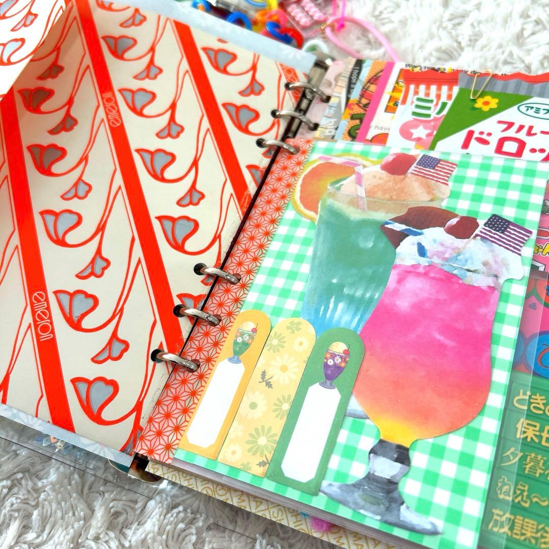 1045 おすそ分けファイル　A5クリアバインダー おもちゃ箱『特大号』