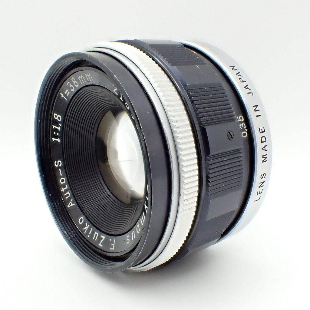 【動作確認済】OLYMPUS F.zuiko Auto-s 38mm f1.8
