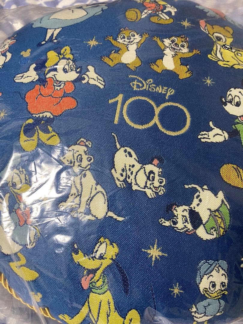 ディズニー 創立１００周年モデル ゴブラン サークル クッション