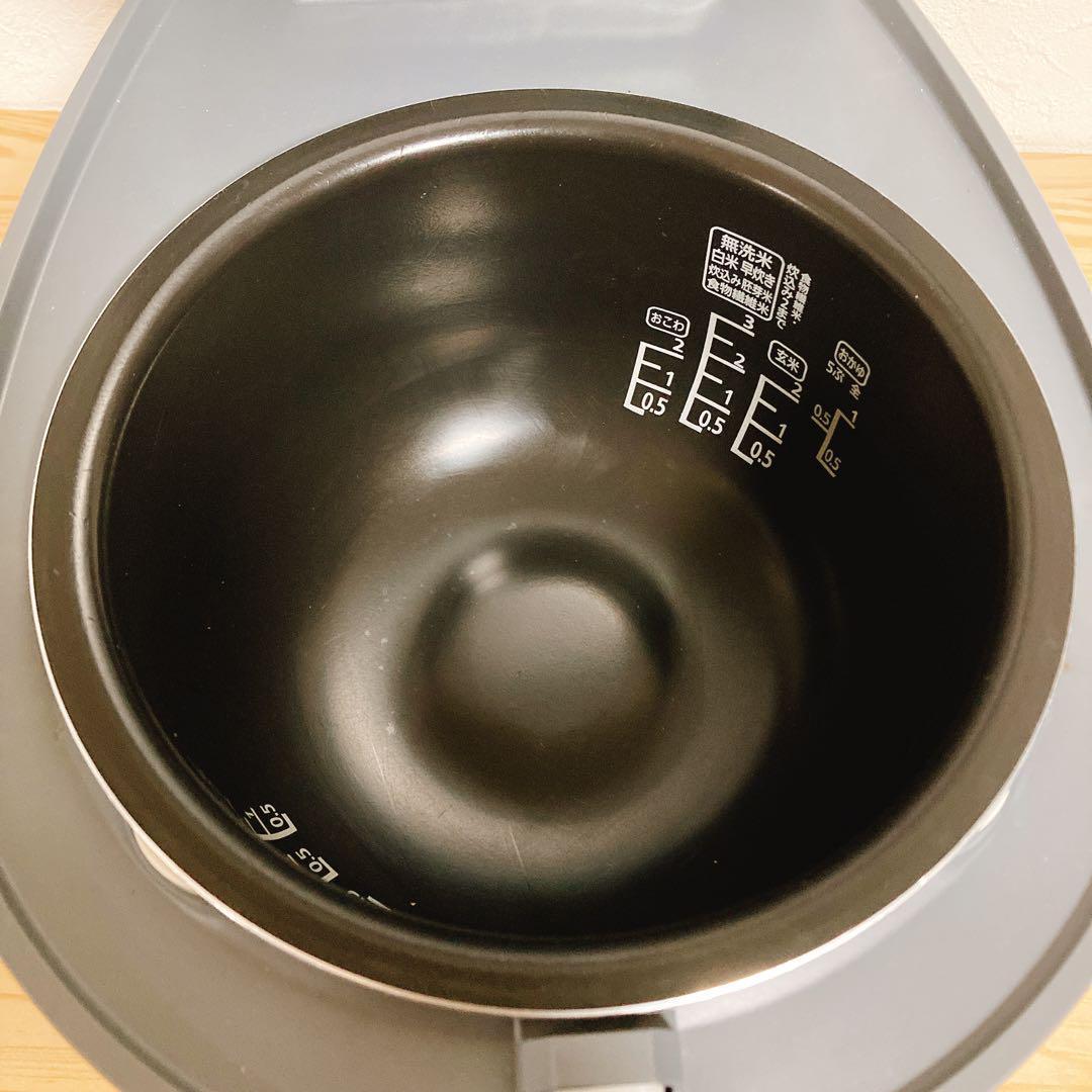 最終金額【美品】アイリスオーヤマ IHジャー炊飯器 RC-IL30 3合炊き