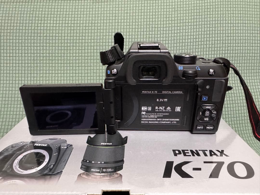 【最終値下】PENTAX K-70 (箱付き 欠品なし 付属品多数)