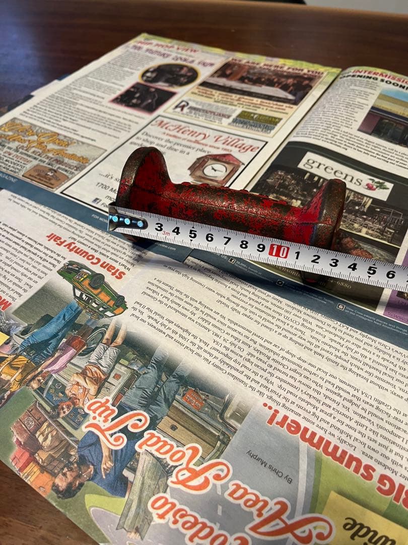 ヴィンテージ　ダンベル　インテリア雑貨