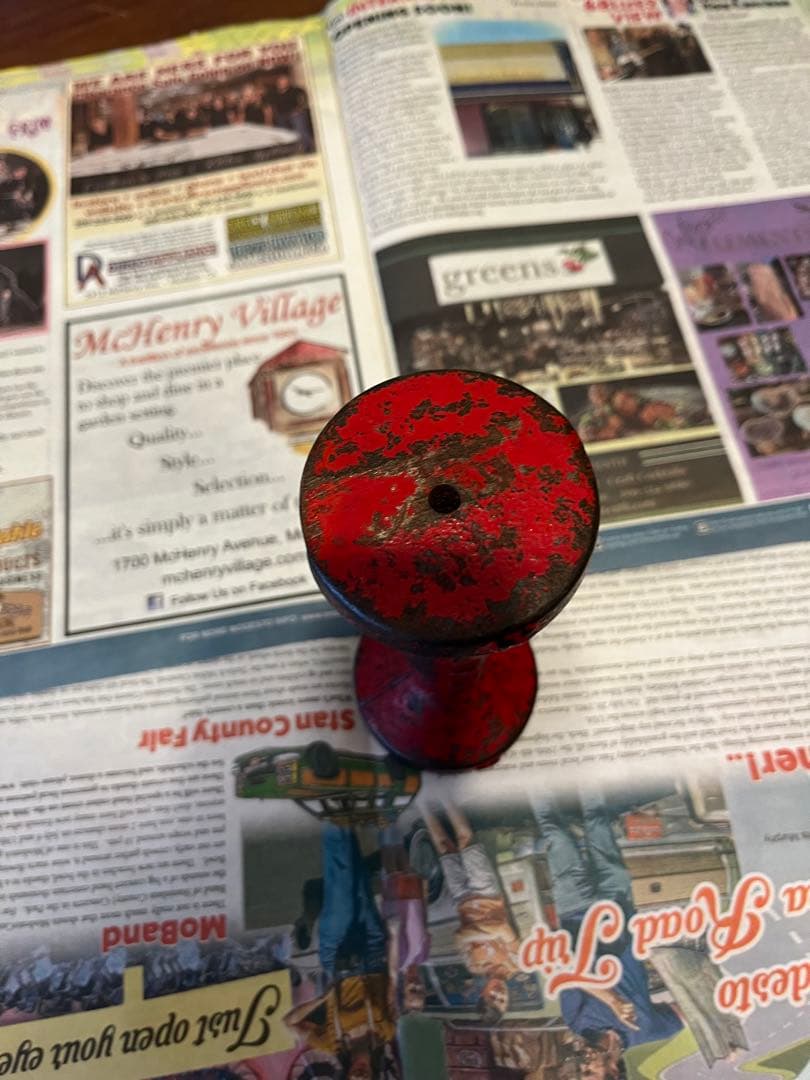 ヴィンテージ　ダンベル　インテリア雑貨