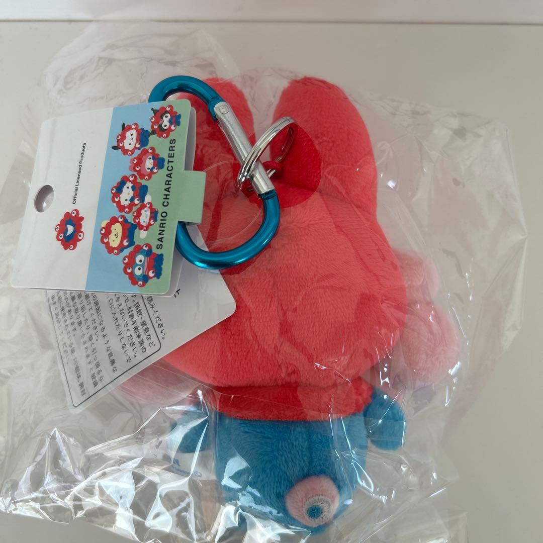 新品　サンリオミャクミャクなりきりぬいぐるみ　カラビナ付き　マイメロミャクミャク