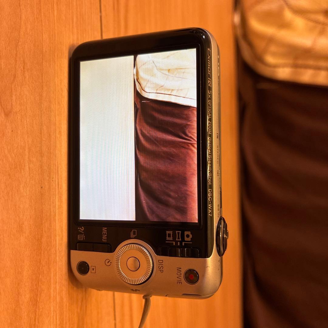 ソニー サイバーショット デジカメ DSC-WX7 シルバー