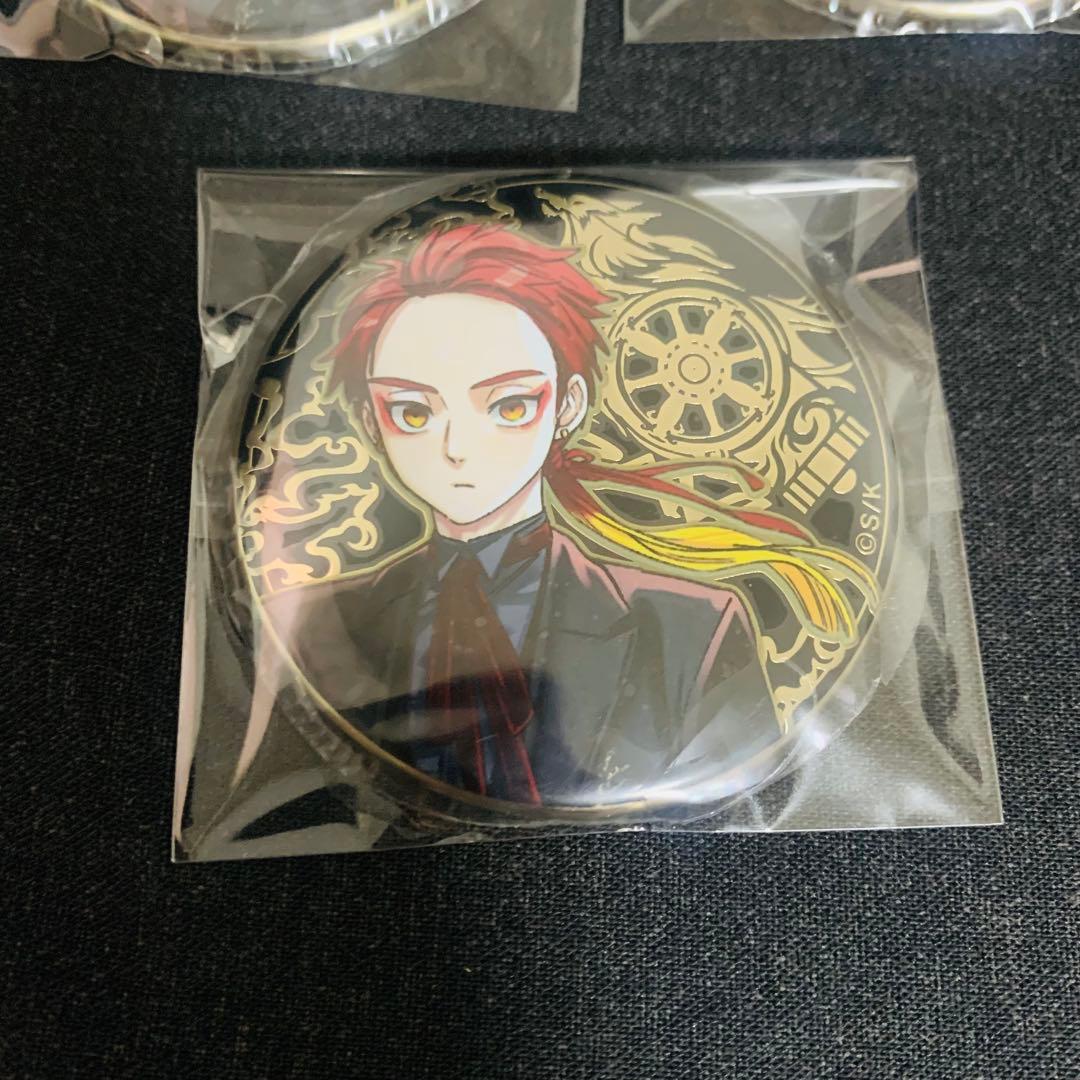 ウィンブレ展 5周年 ウィンブレ アルティメタル 缶バッジ コースター 焚石