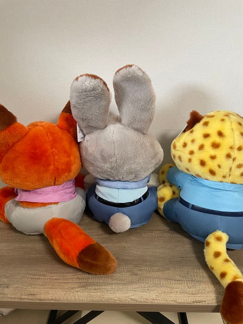 ズートピア ぬいぐるみ3点セット　新品　コストコ