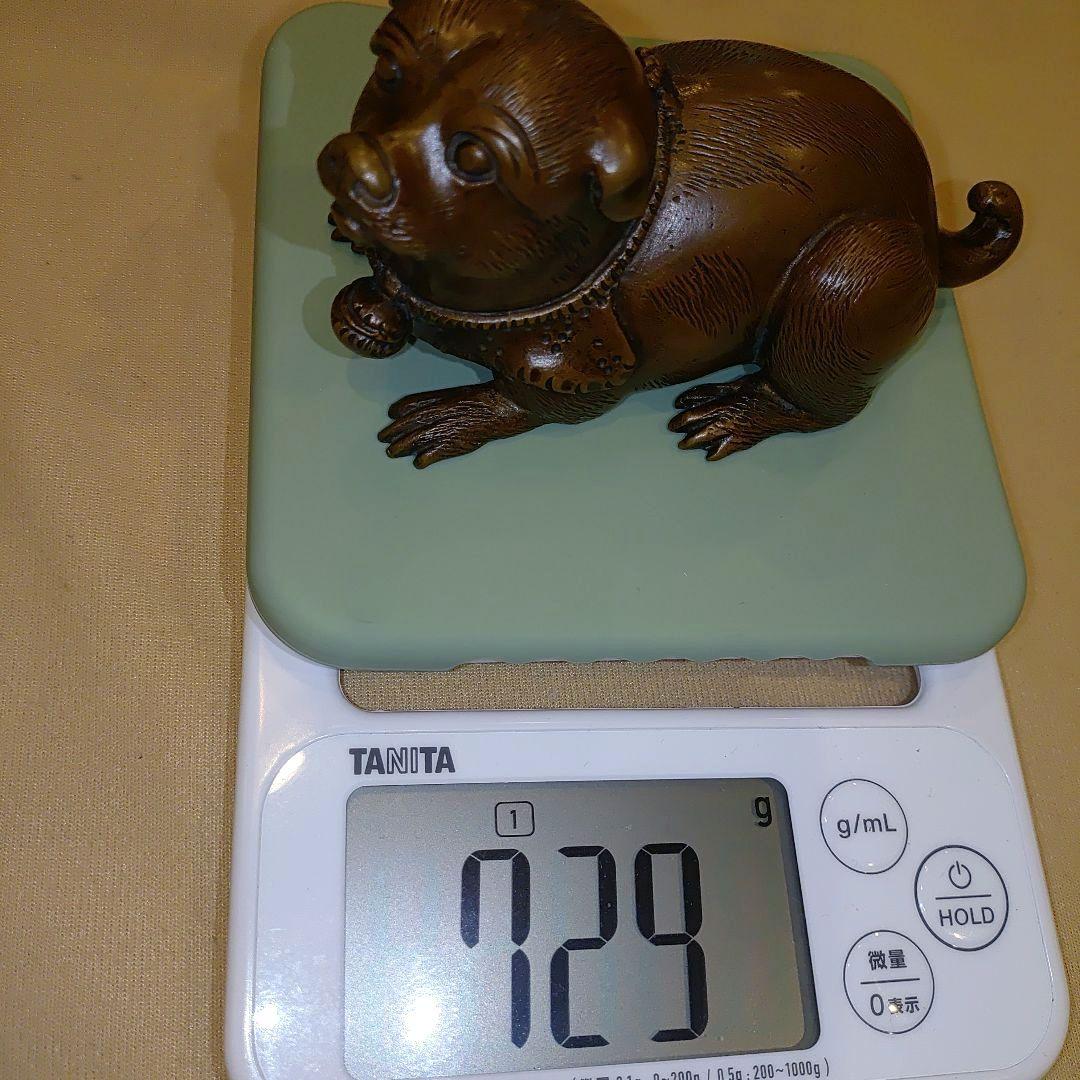 ブロンズ 犬の彫刻　犬の置物　芸術オブジェ　アンティーク