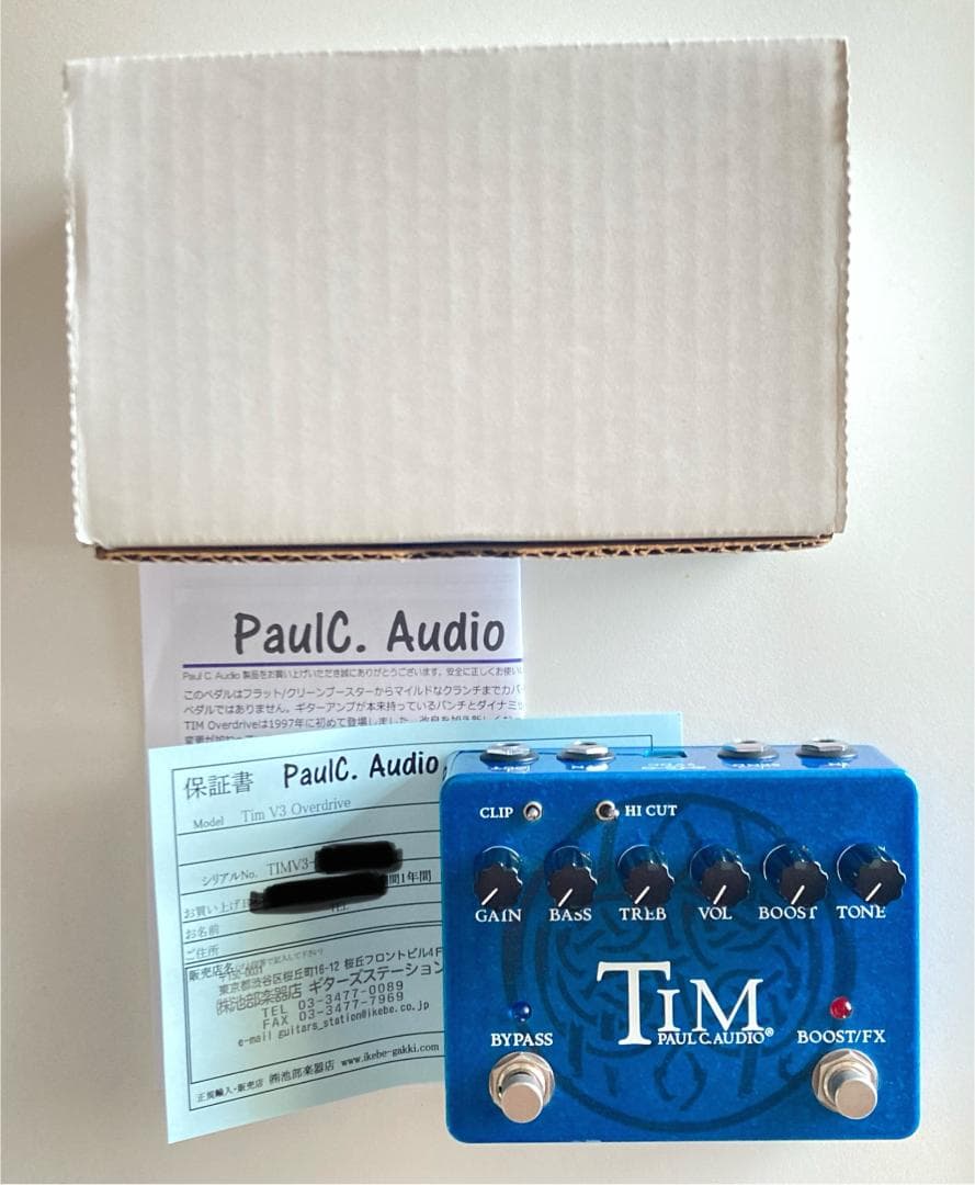 【美品】Paul Cochrane TIM V3【正規代理店経由品】