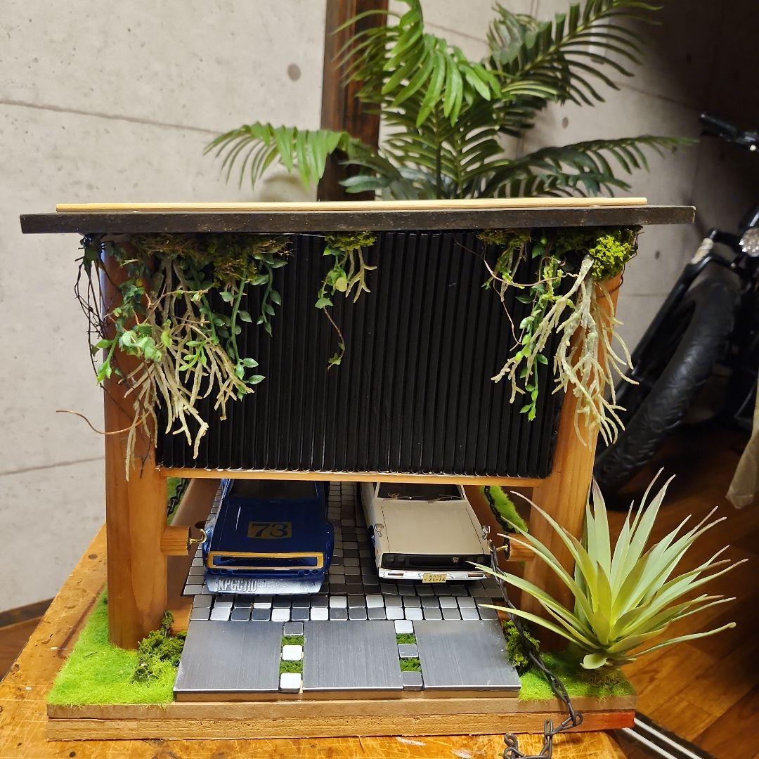 1/24 ケンメリGT-R 幻のGT-R ガレージ　ジオラマ