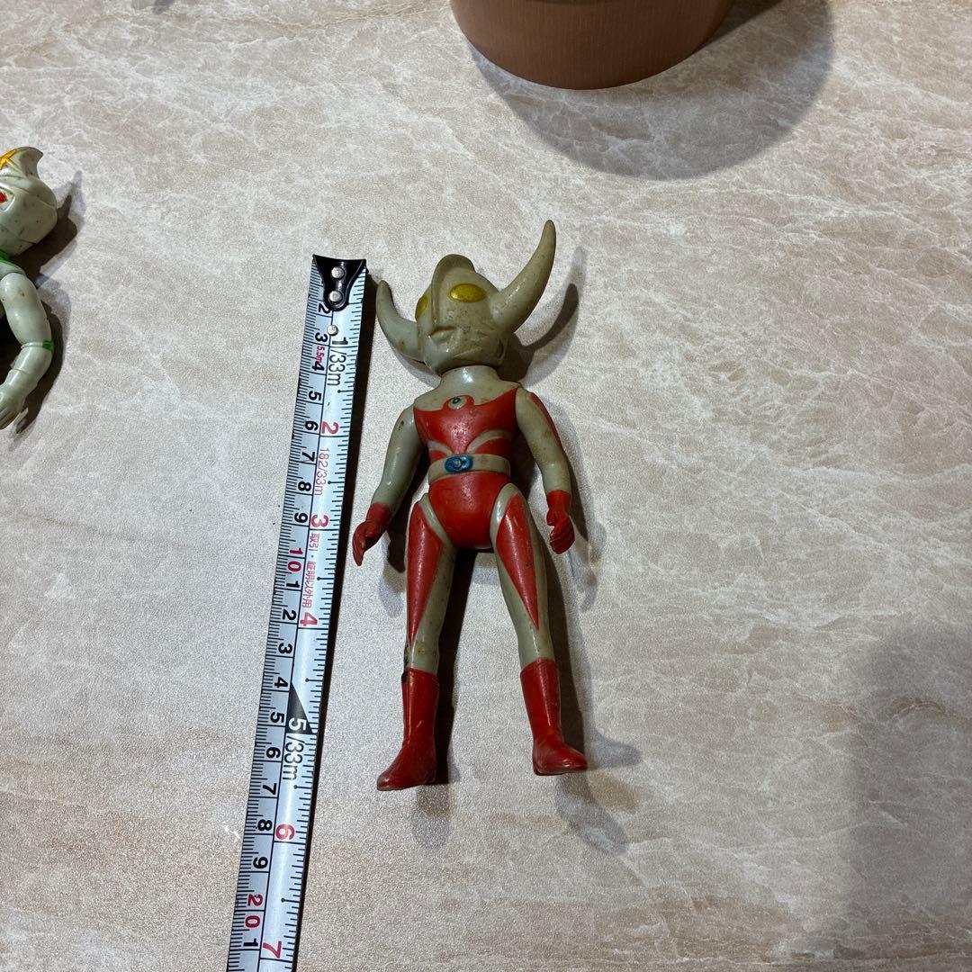 ￼ブルマァク　ミドルサイズソフビ　ウルトラの父　当時物