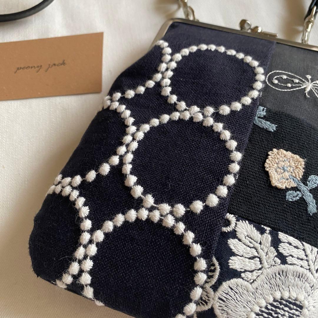 完成品✨スマホポシェット パッチワーク　 ミナペルホネン