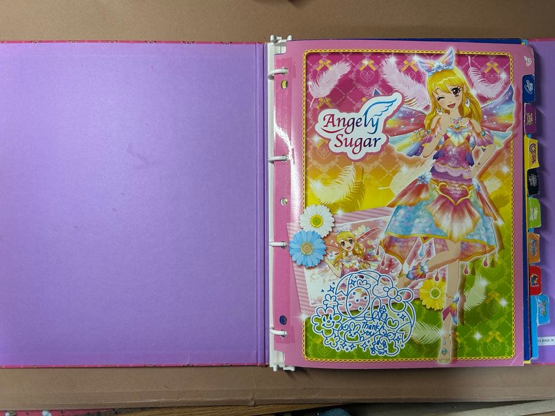 アイカツ 9ポケットバインダー＆カード49枚