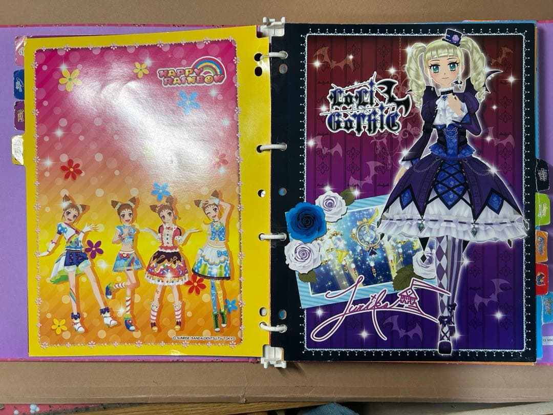 アイカツ 9ポケットバインダー＆カード49枚