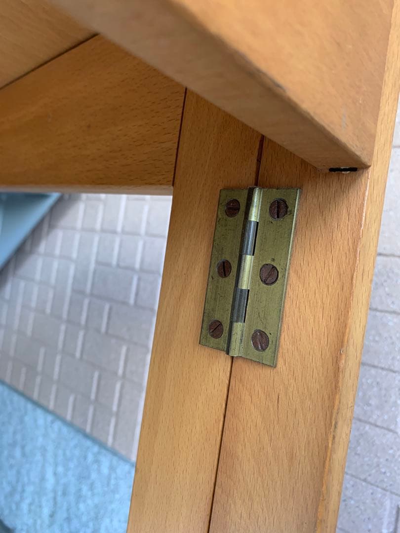 イギリス ミッドセンチュリー スクールデスク ESAVIAN社製 UK 折り畳み