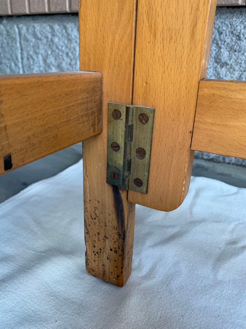 イギリス ミッドセンチュリー スクールデスク ESAVIAN社製 UK 折り畳み