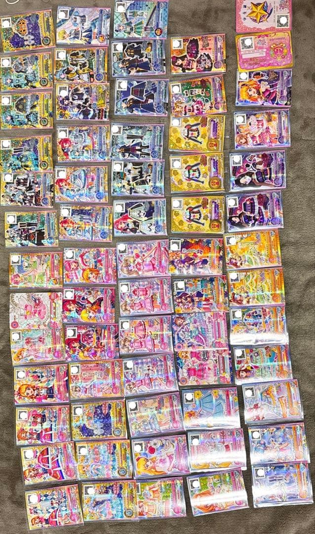 アイカツ　オンパレード　フレンズ　学生証・サインカード・配布カード未開封あり