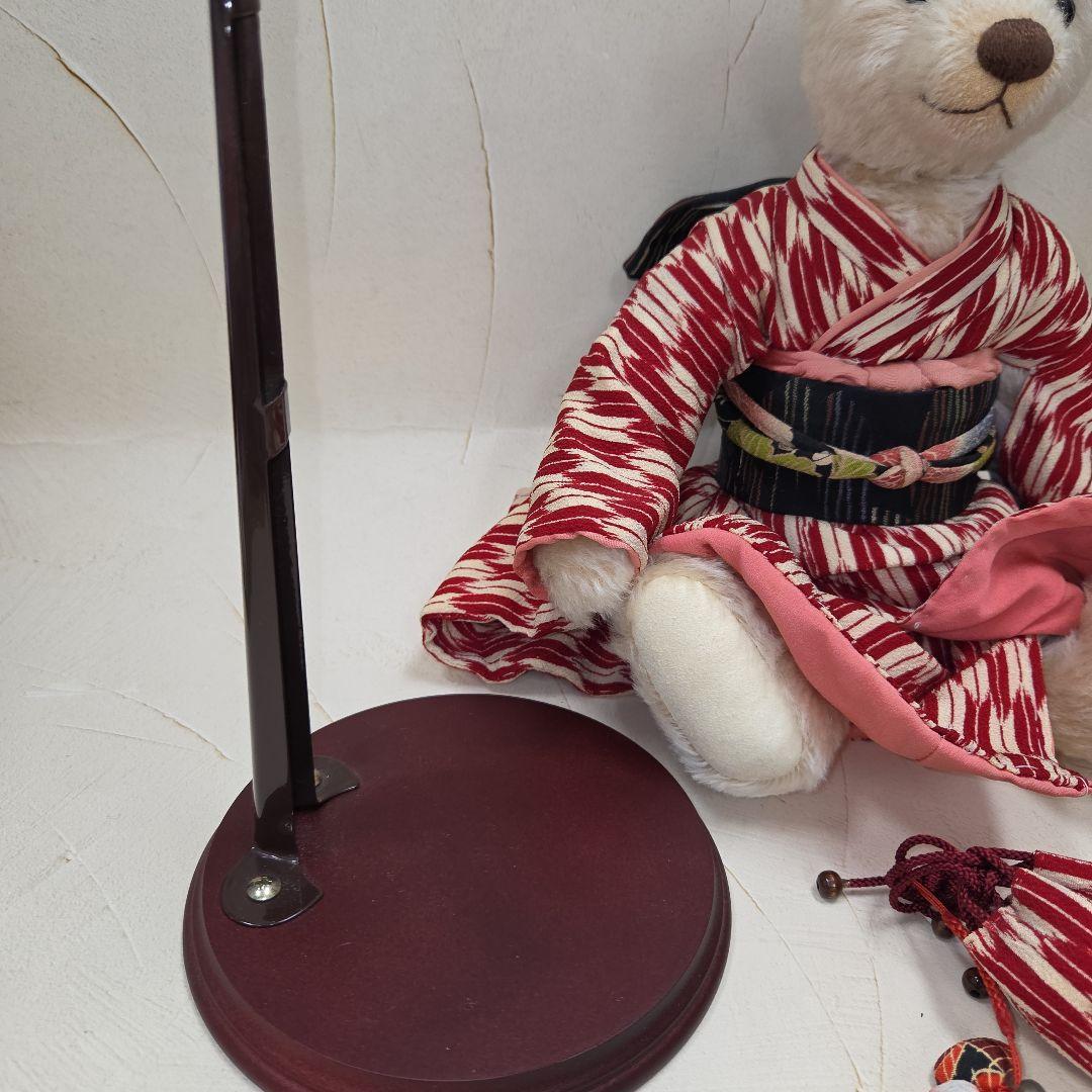 作家作品　世界に１つ和服テディベア