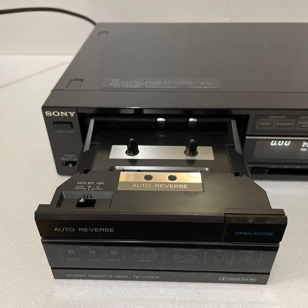 SONY TC-V77FR ステレオカセットデッキ