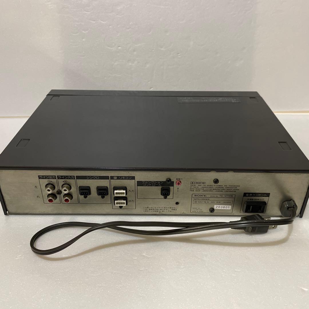 SONY TC-V77FR ステレオカセットデッキ