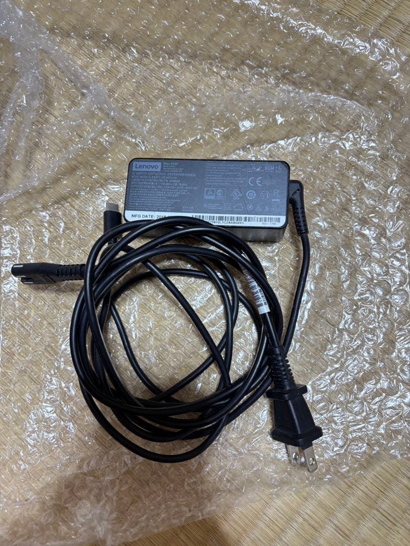 ノートPC ジャンク 充電器付き