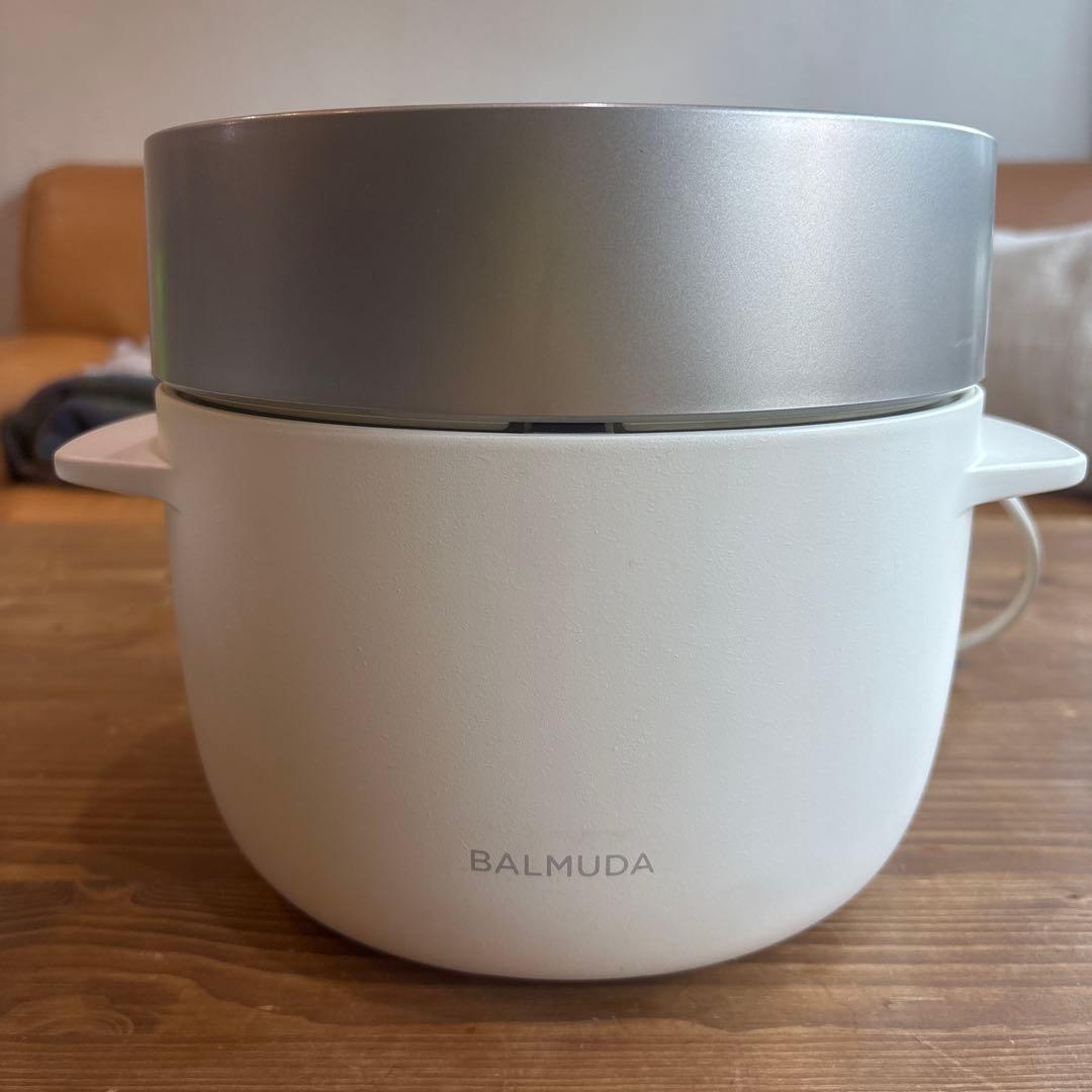 BALMUDA 炊飯器 ホワイト