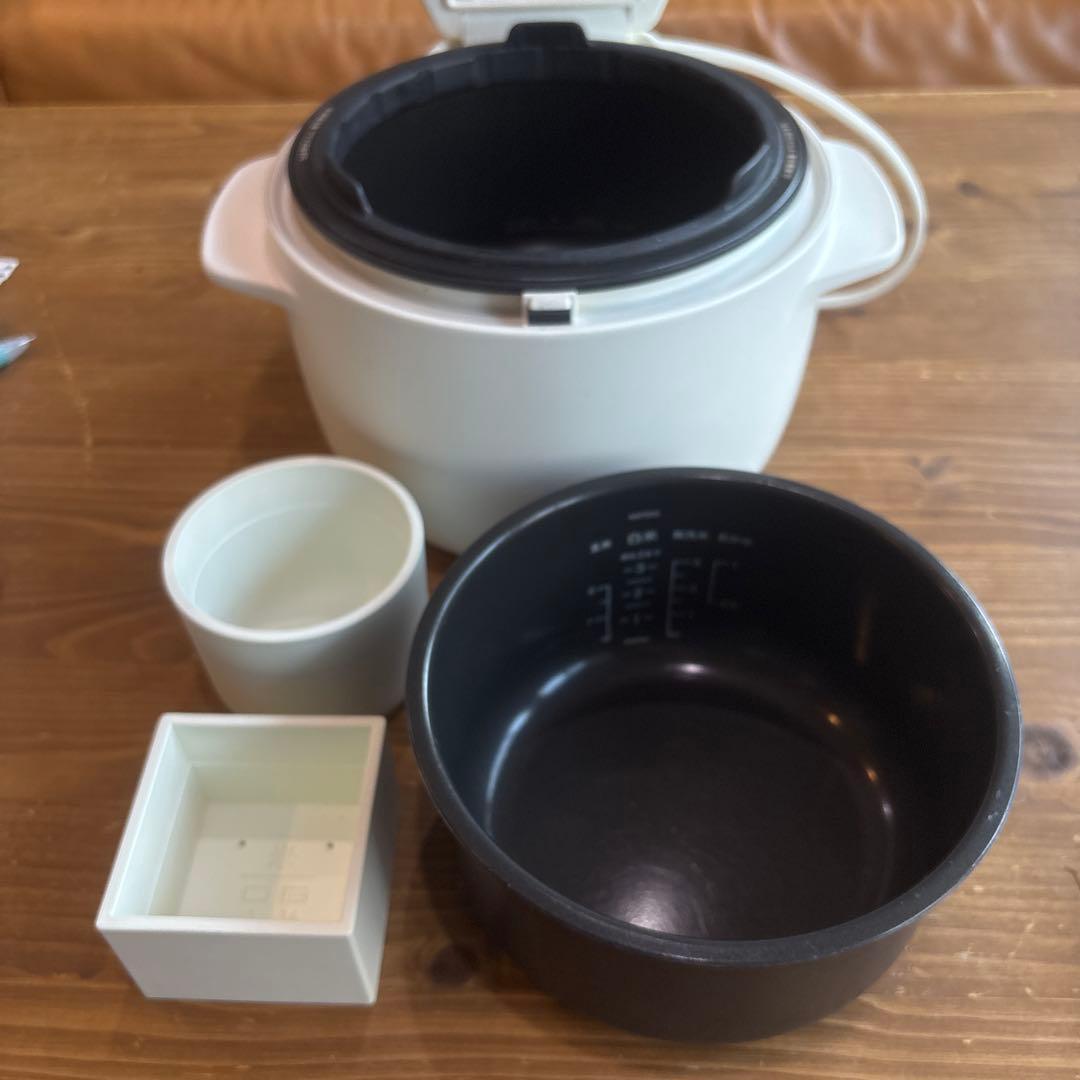 BALMUDA 炊飯器 ホワイト