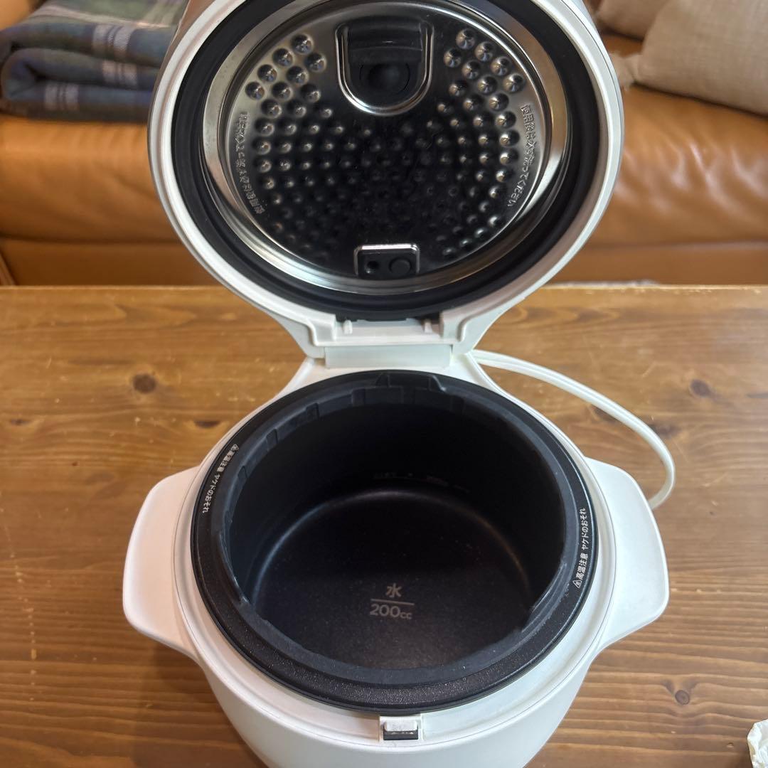 BALMUDA 炊飯器 ホワイト