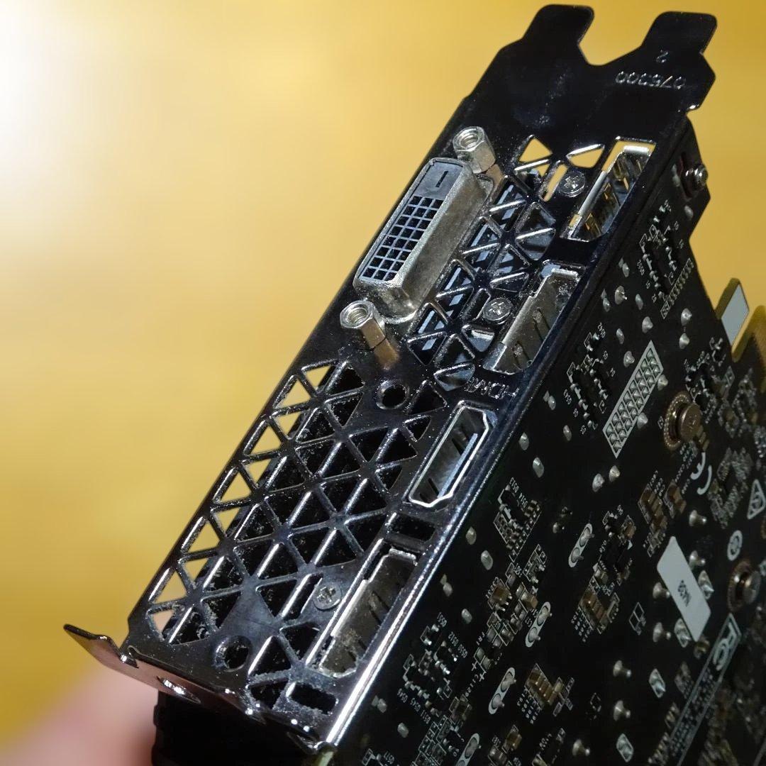 ZOTAC Geforce GTX 1060 6GB Single Fan 中古