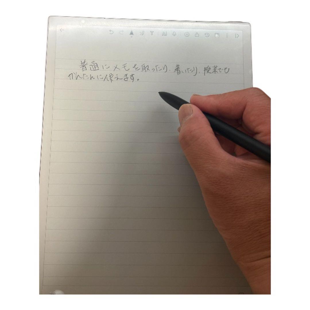 美品 AINOTE2 A4サイズ 紙のような書き心地 純正カバー・替え芯付き
