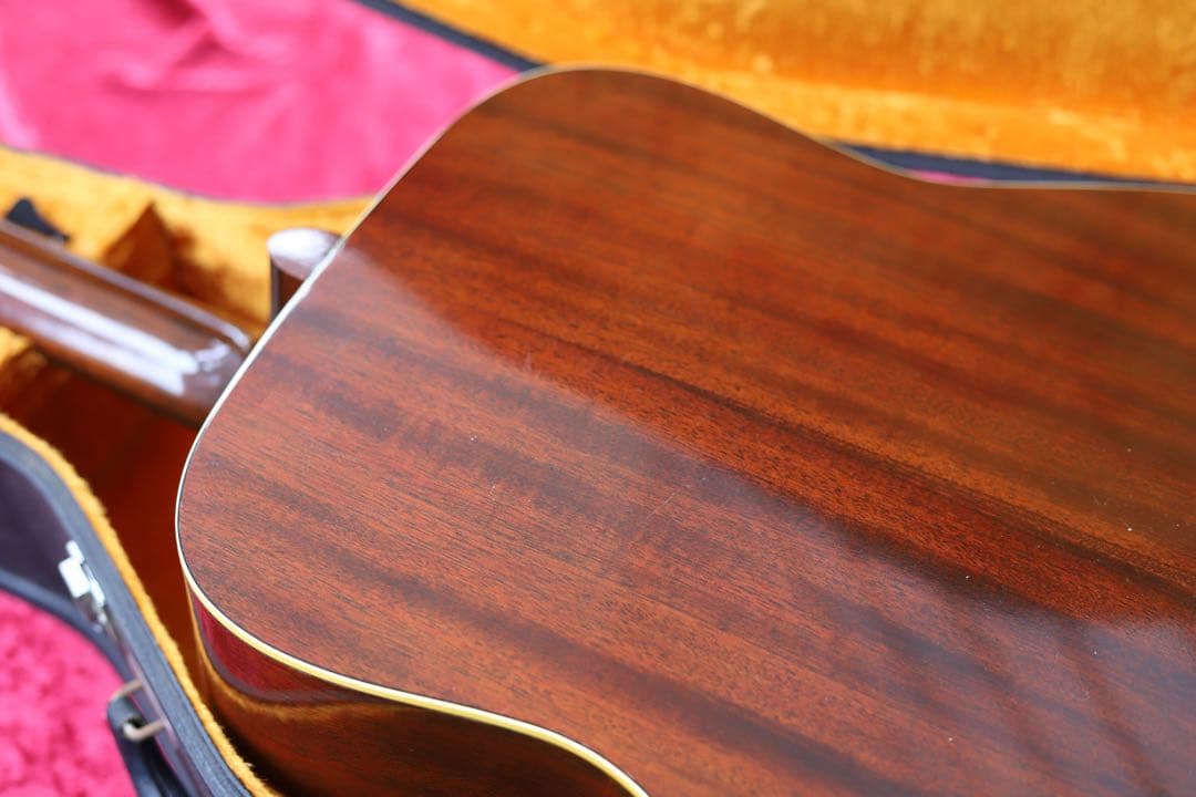 メンテ済 低弦高 YAMAHA FG-200J 黒ラベル アコースティックギター