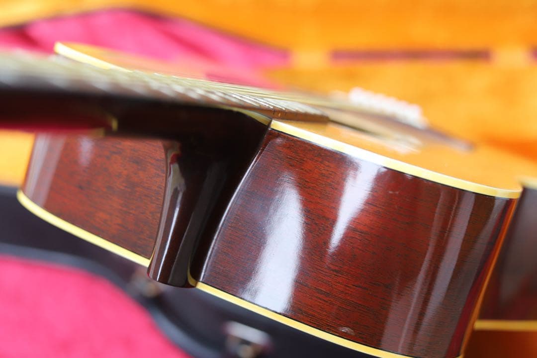 メンテ済 低弦高 YAMAHA FG-200J 黒ラベル アコースティックギター