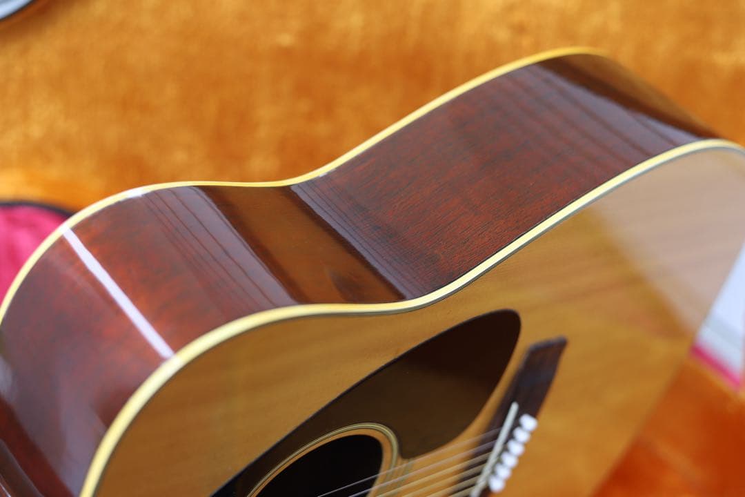 メンテ済 低弦高 YAMAHA FG-200J 黒ラベル アコースティックギター