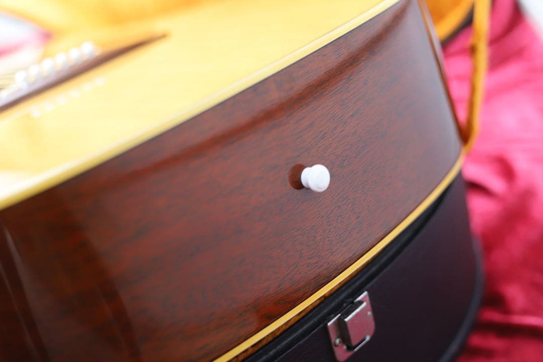 メンテ済 低弦高 YAMAHA FG-200J 黒ラベル アコースティックギター