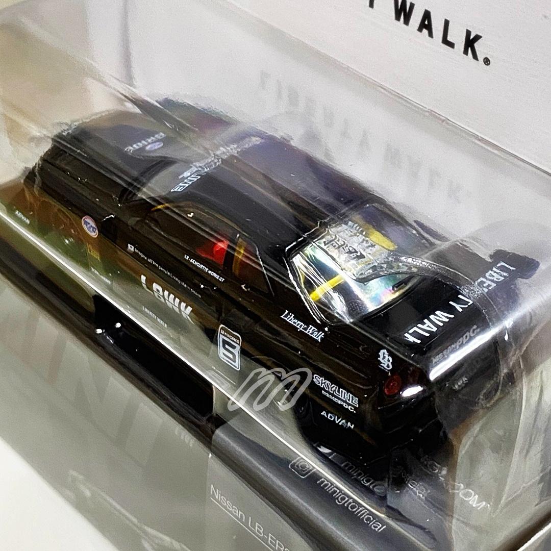 MINIGT Nissan LB-ER34 スーパーシルエット Black BL