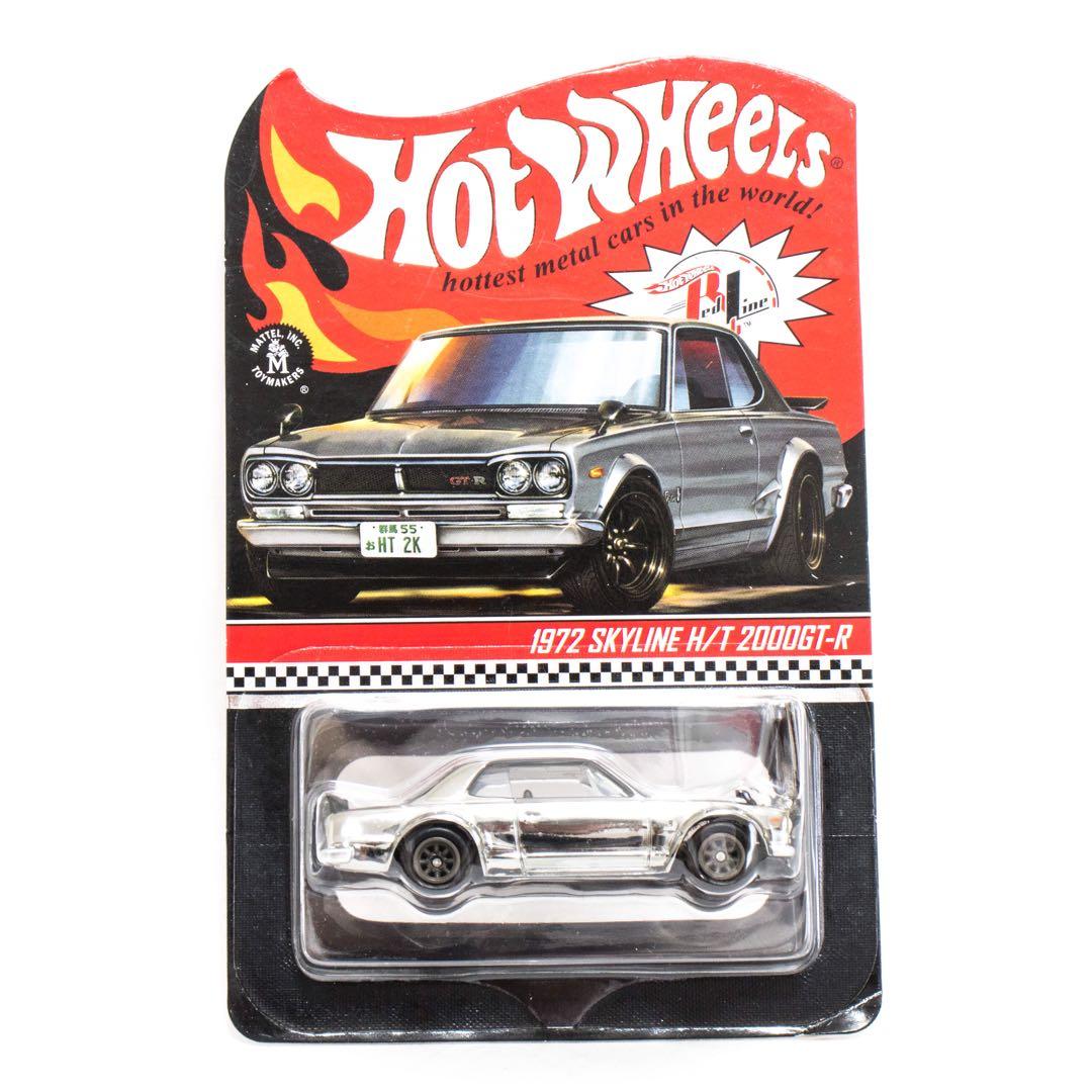 [匿名配送]ホットウィール RLC 1972 Skyline ハコスカ　銀